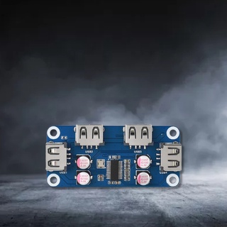 Bộ HUB Chia 4 Cổng USB 2.0 Tương Thích Với Raspberry Pi B + / 2B / 3B / Zero / Zero W