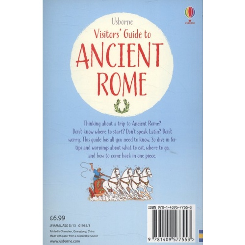 Sách Usborne Visitor's Guides to Ancient Rome