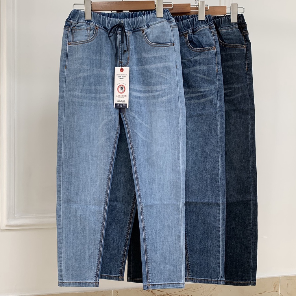 Quần bò nữ ống đứng, quần jean nữ lưng cao DJW24