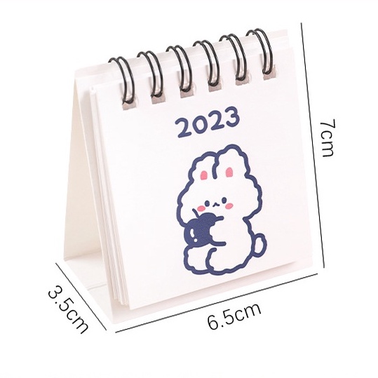Lịch Để Bàn Mini 2024 In Hoạt Hình Sáng Tạo Đáng Yêu