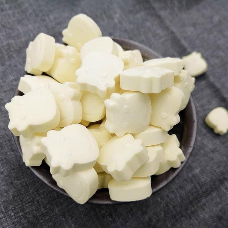 Kẹo sữa bò non ⚡ SIÊU NGON ⚡ Kẹo sữa bò non nén viên Mông Cổ 250gr thơm, ngậy béo vị sữa, tan trong miệng