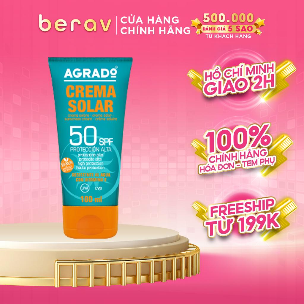 Kem chống nắng Agrado SPF50 100ml