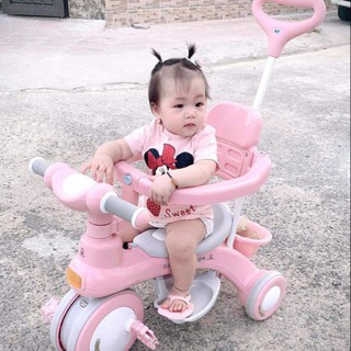 𝐗𝐄 ĐẠP 3 BÁNH ĐẨY 𝐁𝐀𝐁𝐘 𝐂𝐀𝐑𝐑𝐈𝐀𝐆𝐄 𝟔𝟏𝟖 𝟑 𝐓𝐑𝐎𝐍𝐆 𝟏 có nhạc đèn