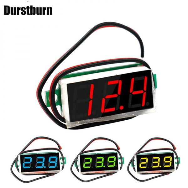 Vôn Kế Kỹ Thuật Số Mini 0.28 Inch 2.5V-40V