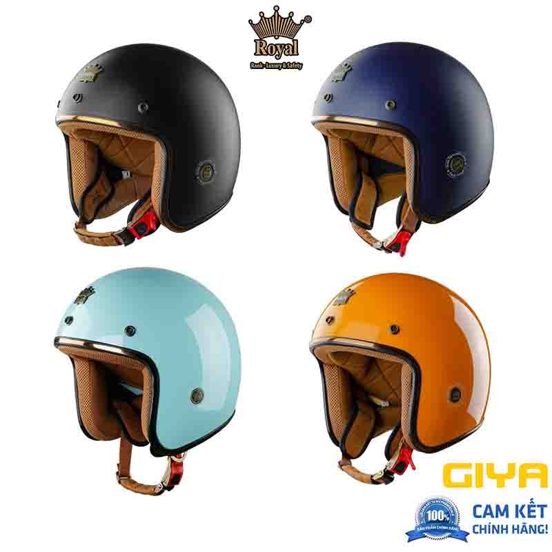 (Siêu Khuyến Mải ) Mũ bảo hiểm 3/4 Royal M20C chính hãng Đủ màu đủ size chính hãng.