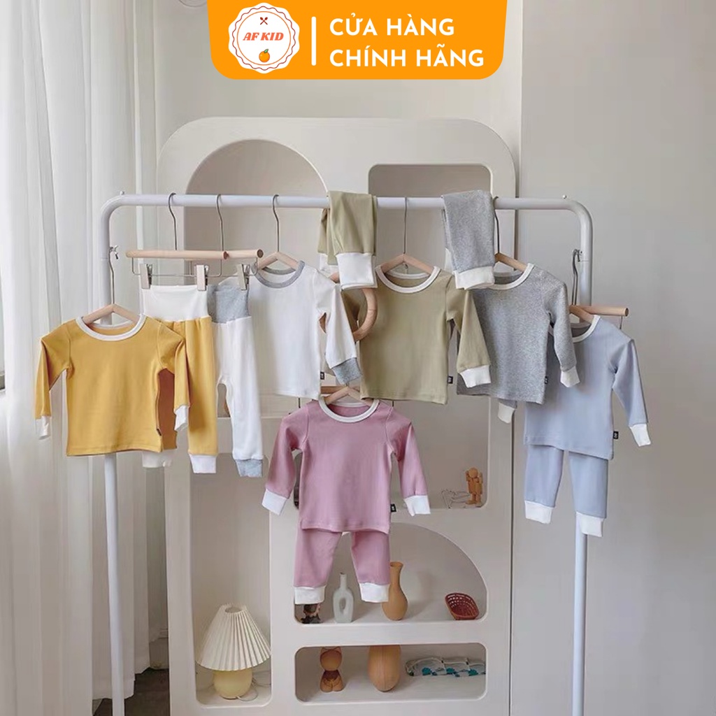 Bộ Quần Áo Trẻ Em Dài Tay Minky Mom Bozip Dài Cao Cấp Cho Bé Chất Borip Dày Dặn Siêu Ấm Mùa Thu Đông Size 5-17kg