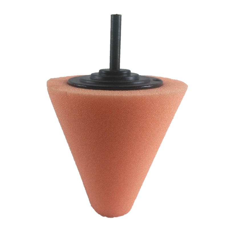 Bộ 5 / 6 / 10 Miếng Xốp Hình Nón 3inch 80mm Đánh Bóng Xe Hơi