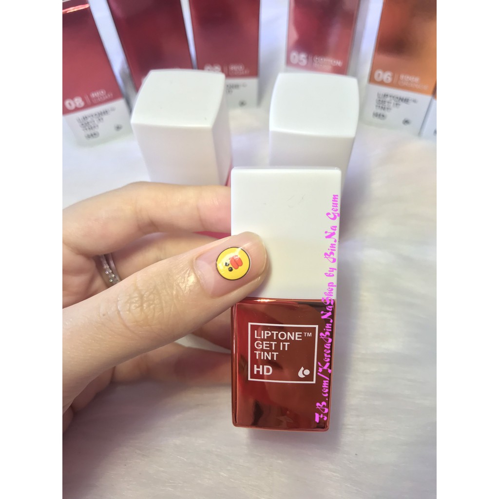 Son tint lì Tonymoly Liptone Get It Tint HD 3 nhóm màu