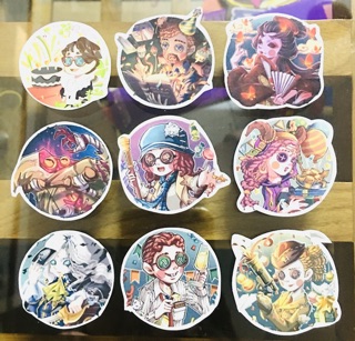 6 stiker Game ldentity V /ticker ldentity V có ép lụa bóc dán