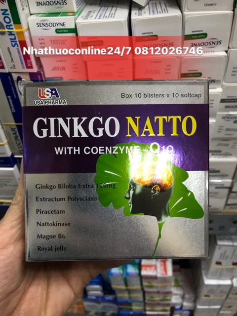 ✅VIÊN UỐNG BỔ NÃO GINKGO BILOBA (sản phẩm này không phải là thuốc không có tác dụng thay thế thuốc chữa bệnh)