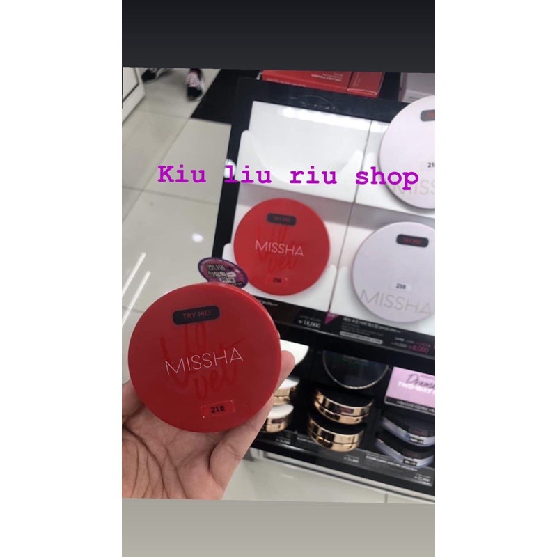[CHÍNH HÃNG] Cushion Missha vỏ đỏ tone 21