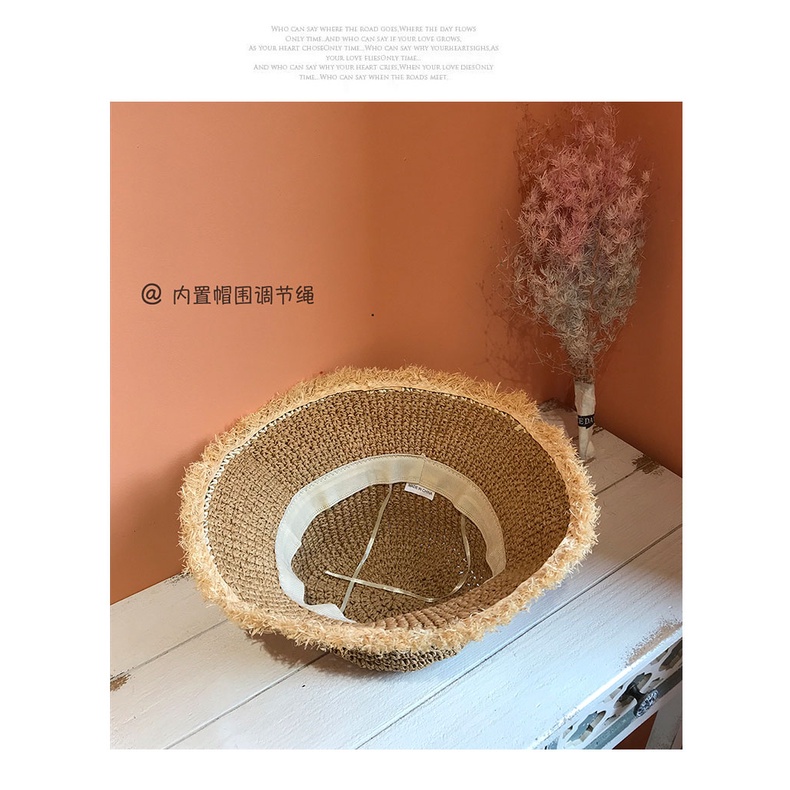 Nón Vành Đan Rơm Phong Cách Hàn Quốc Thời Trang Cho Nữ