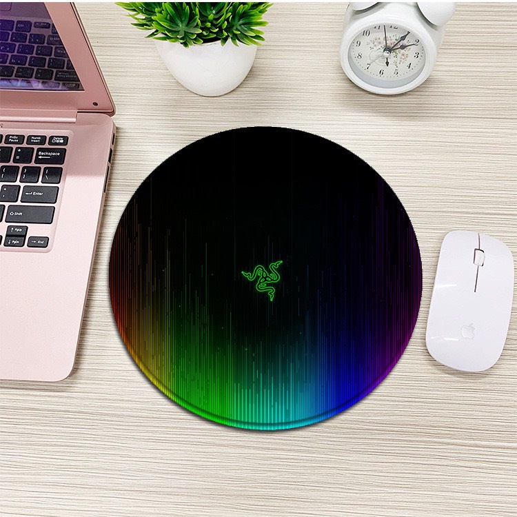Lót Chuột Bo Tròn Cỡ Vừa Size 25 Cm , Lót Chuột Văn Phòng - Nhiều Mẫu Lựa Chọn - Hình In Chi Tiết - Bo viền 360 Độ