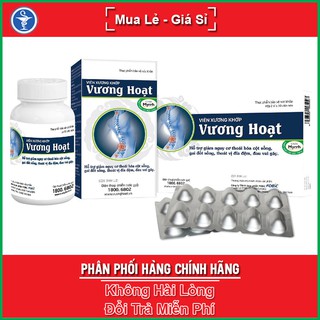 Viên Xương Khớp Vương Hoạt - Giúp giảm nguy cơ thoái hóa cột sống, thoát vị đĩa đệm, đau cổ vai gáy - yespharmacy