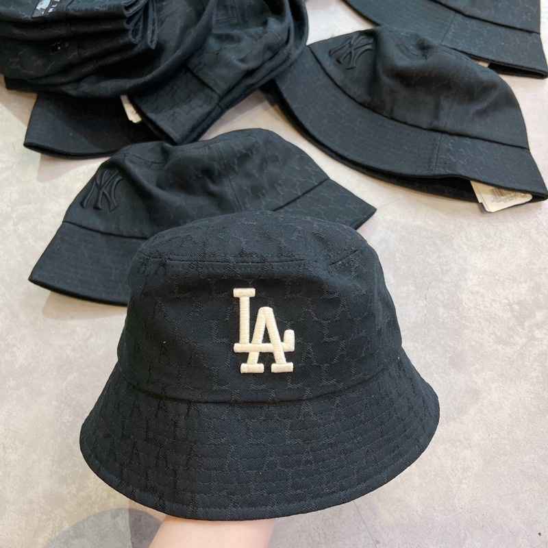 Nón bucket MLB monogram NY chìm chính hãng