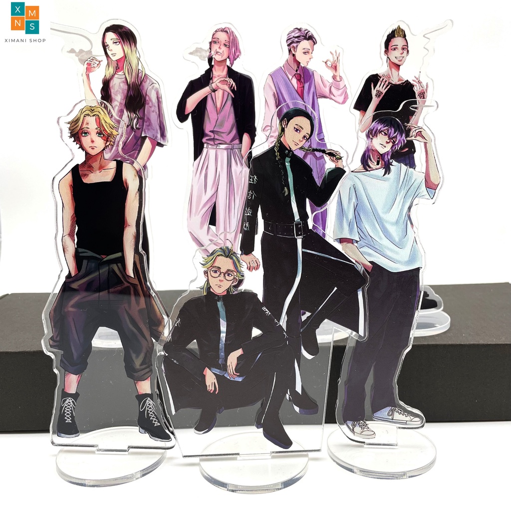 18 Mẫu Standee Mô Hình Tokyo Revengers Anime Nhân Vật Bằng Acrylic Mica Trưng Bày Cao 15cm - Kịch Trường Của Takemichi