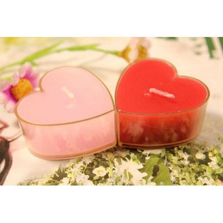 Hũ nhựa đựng son handmade, chiết mỹ phẩm, trang trí hình tim