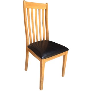 ghế ăn gỗ sồi Mỹ mặt nệm thanh lý tồn kho