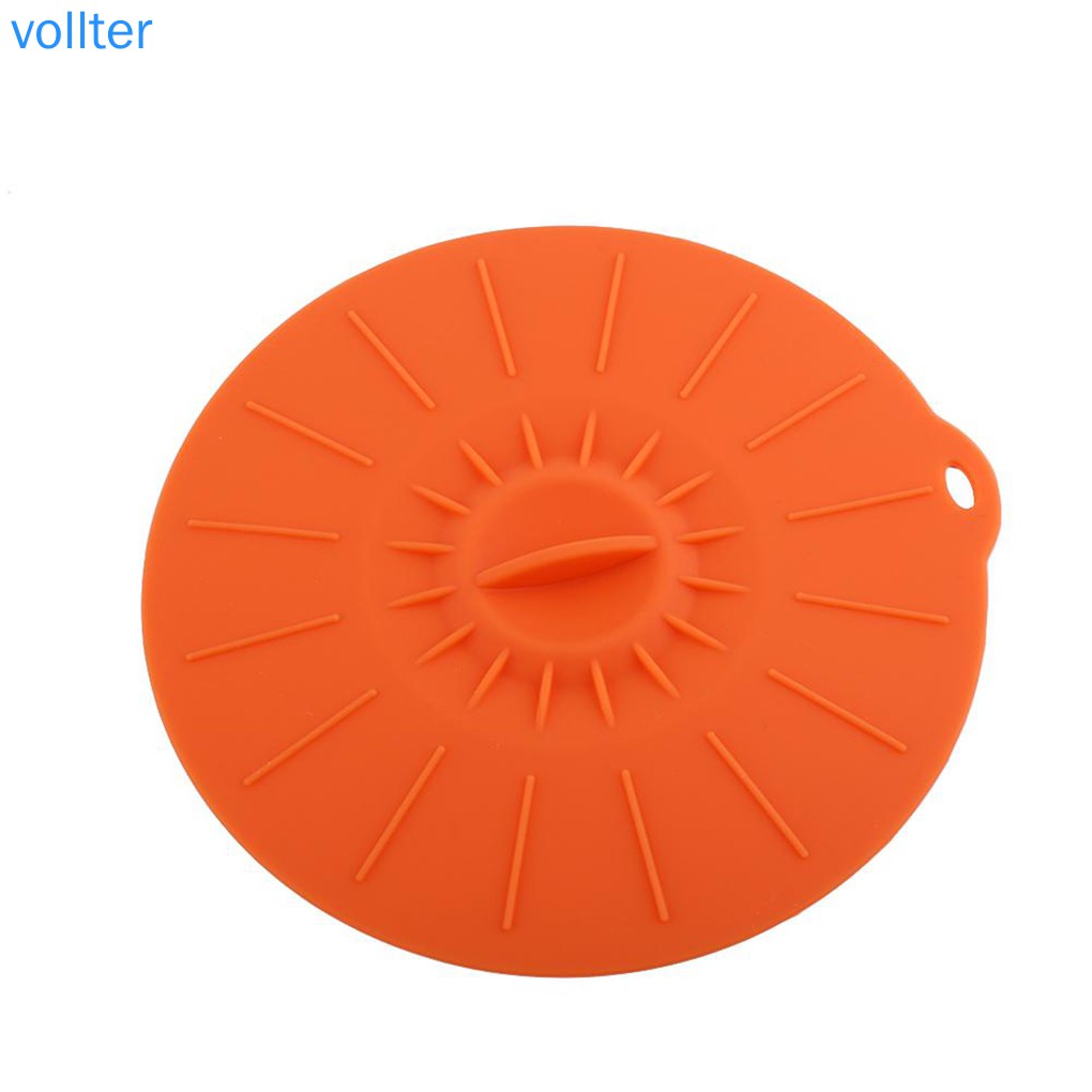 Bộ 5 nắp nồi dạng giác hút bằng silicone niêm phong bảo quản thức ăn