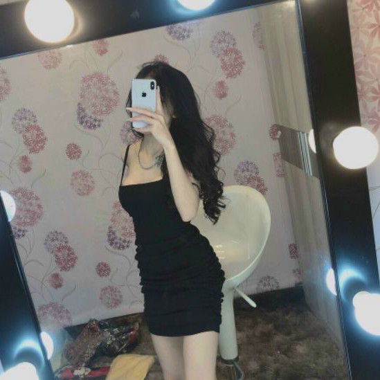 Đầm body nhún sườn cao cấp chuẩn dáng alohashop91
