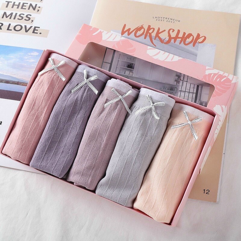  🌿⚡️Set 5 Quần Lót Nữ Thiên Nga 🌿⚡️Có Hộp Đi Kèm🌿⚡️ | BigBuy360 - bigbuy360.vn