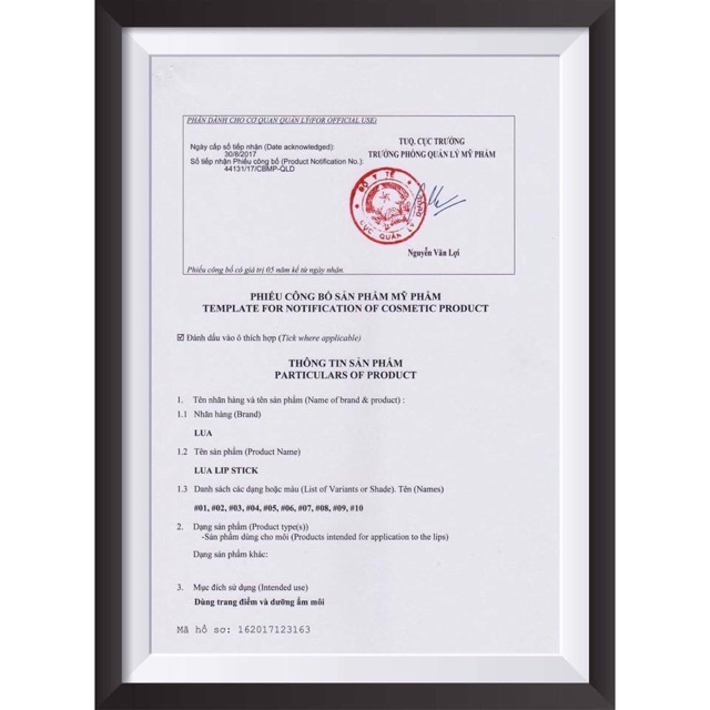 Nước hoa Lua crystal for her