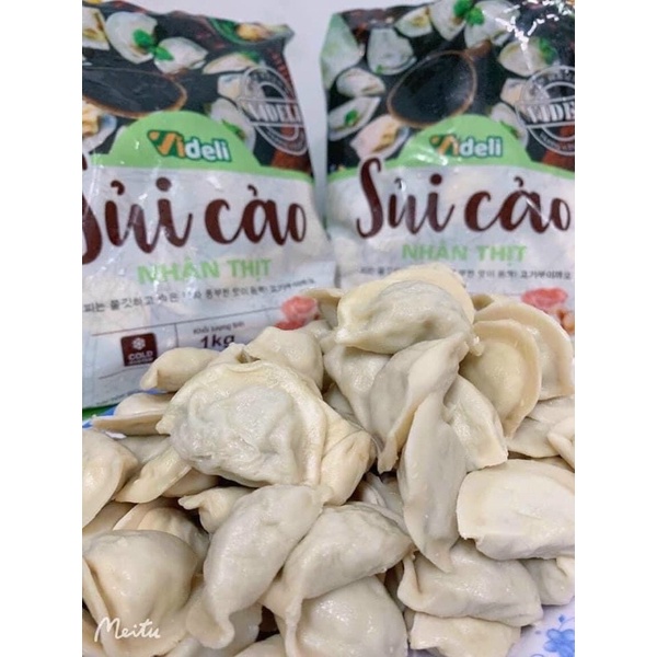 Sủi Cảo Nhân Thịt Ngon Bá Cháy ( 1Kg 2 Bịch )[FREE SHIP]TỪ ĐƠN 50K, [Loại Đặc Biệt] Hàng ngon nhà làm