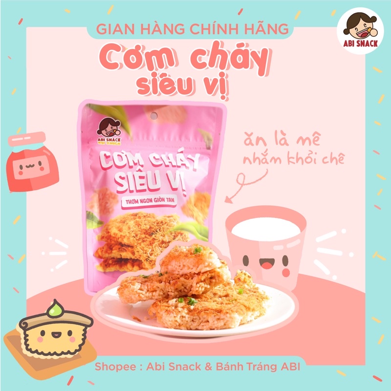 CƠM CHÁY SIÊU VỊ ABI SNACK