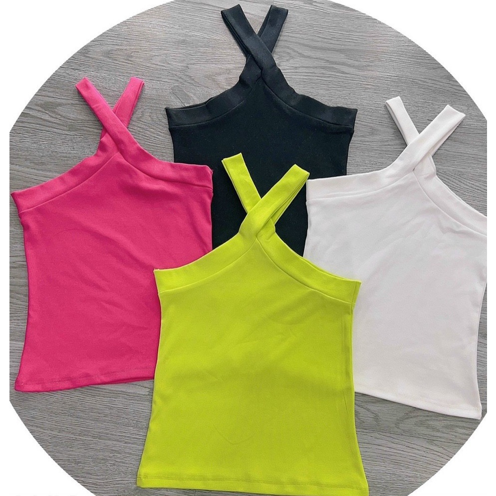 ÁO THUN BODY HAI DÂY PHỐI CHÉO XINH MC5