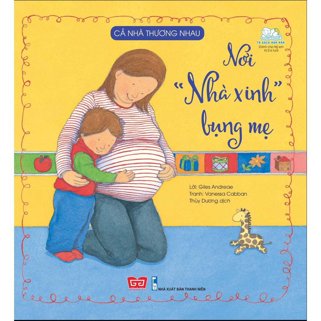 Sách - Cả nhà thương nhau - Con thương bố mẹ nhiều - Đinh Tị Books