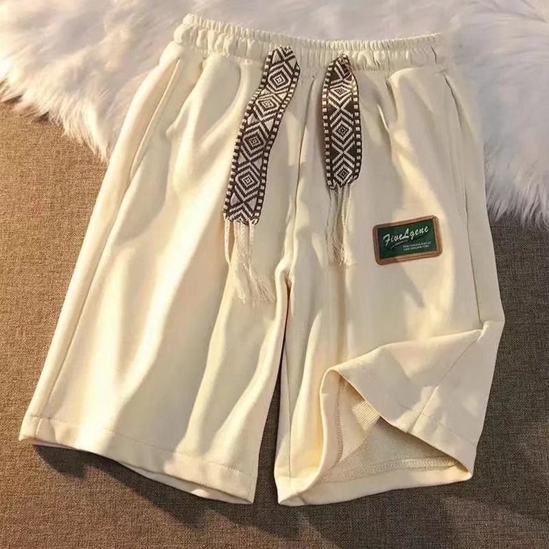 Quần Short Thể Thao Lưng Thun Ống Rộng Thoáng Khí Thoải Mái Phong Cách Hip Hop Đường Phố Hàn Quốc Cỡ M-3XL Cho Nam