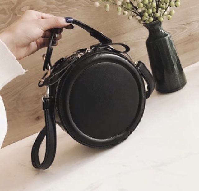 Túi xách retro tròn