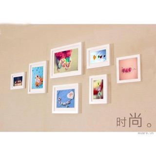 Khung ảnh treo tường 7 khung