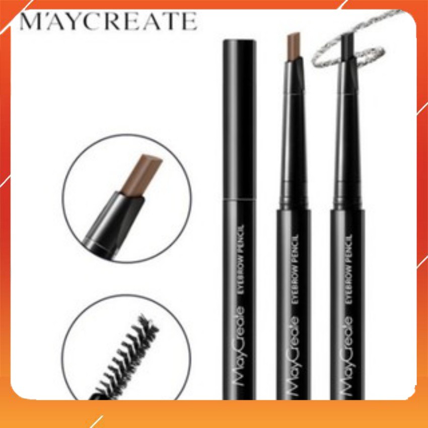 [FeeShip - Toàn quốc ] Chì kẻ mày Maycreate chính hãng 2 trong 1 DCLM002 HOT SALE