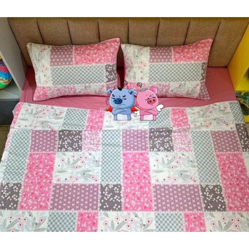 Vải kiện 100% cotton Hàn Quốc cao cấp may chăn gối