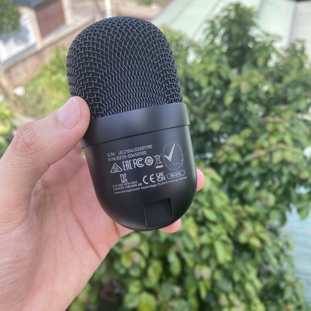 Micro thu âm Razer Seiren Mini Cho PC Laptop ghi âm điện thoại - Hàng chính hãng Razer Bảo hành 12 tháng