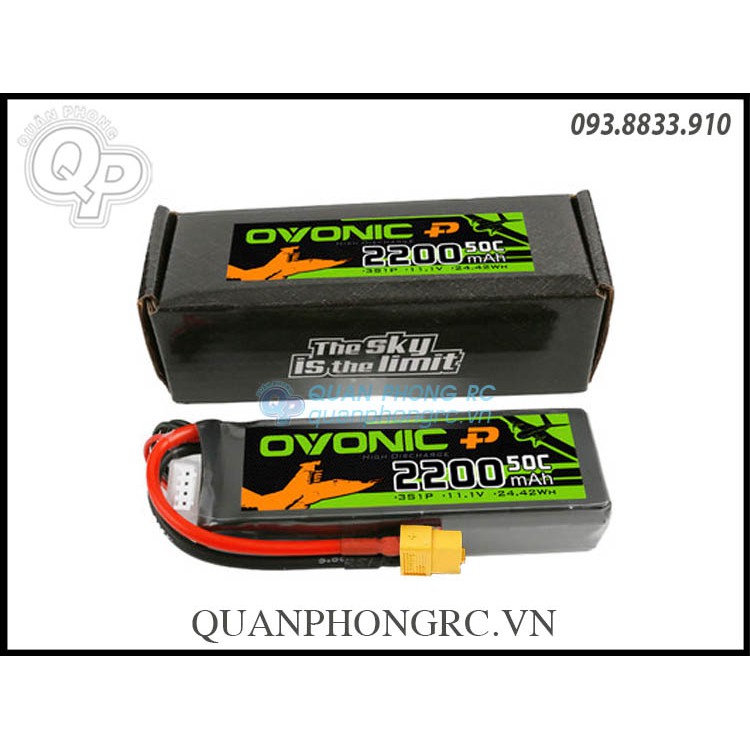 Pin Lipo Ovonic 2200mAh 3S