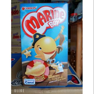 Bánh quy Marine Boy vị rong biển tuyết xanh hộp 35g