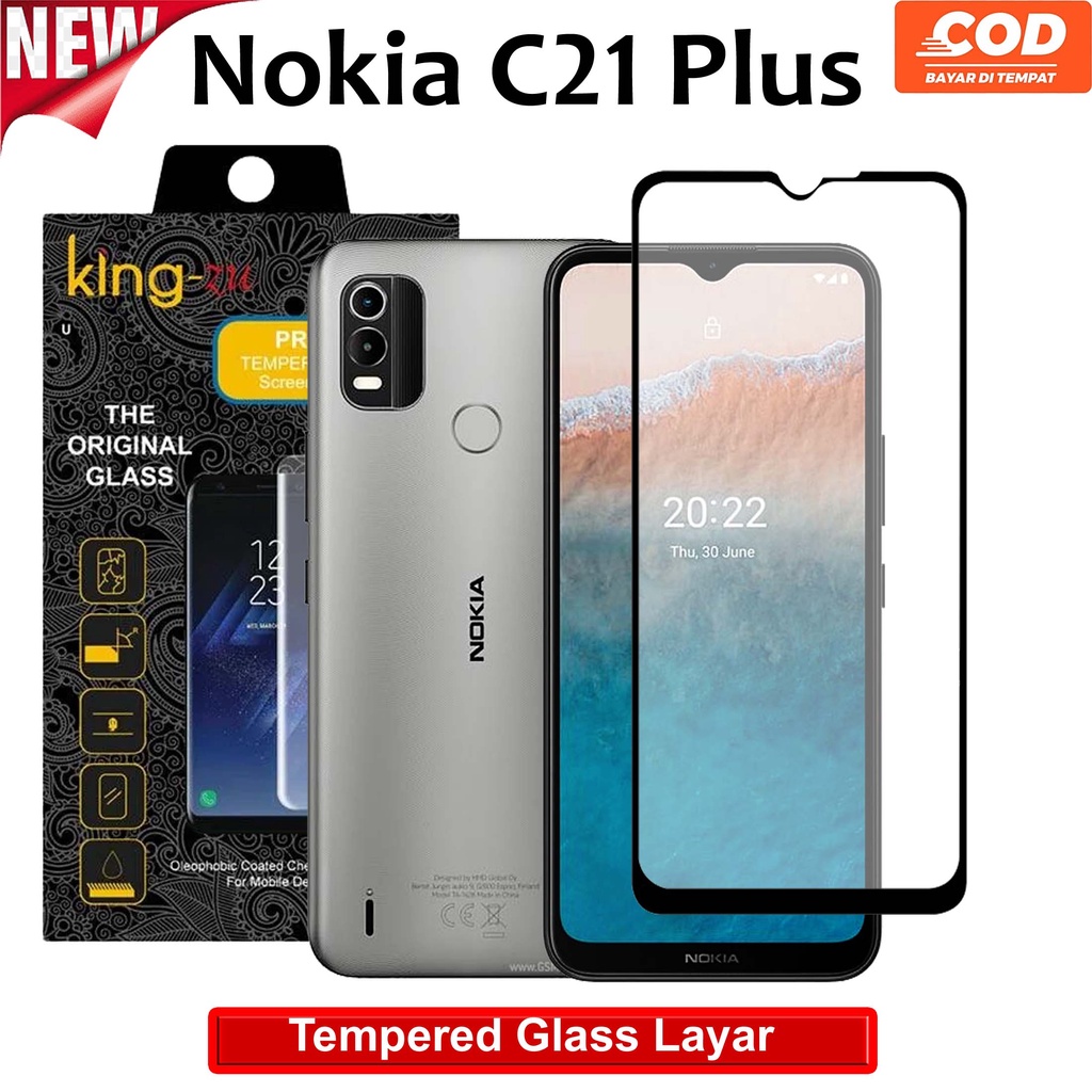 Kính cường lực 9d chống trầy dành cho Nokia C21 Plus 6.52 " 2022