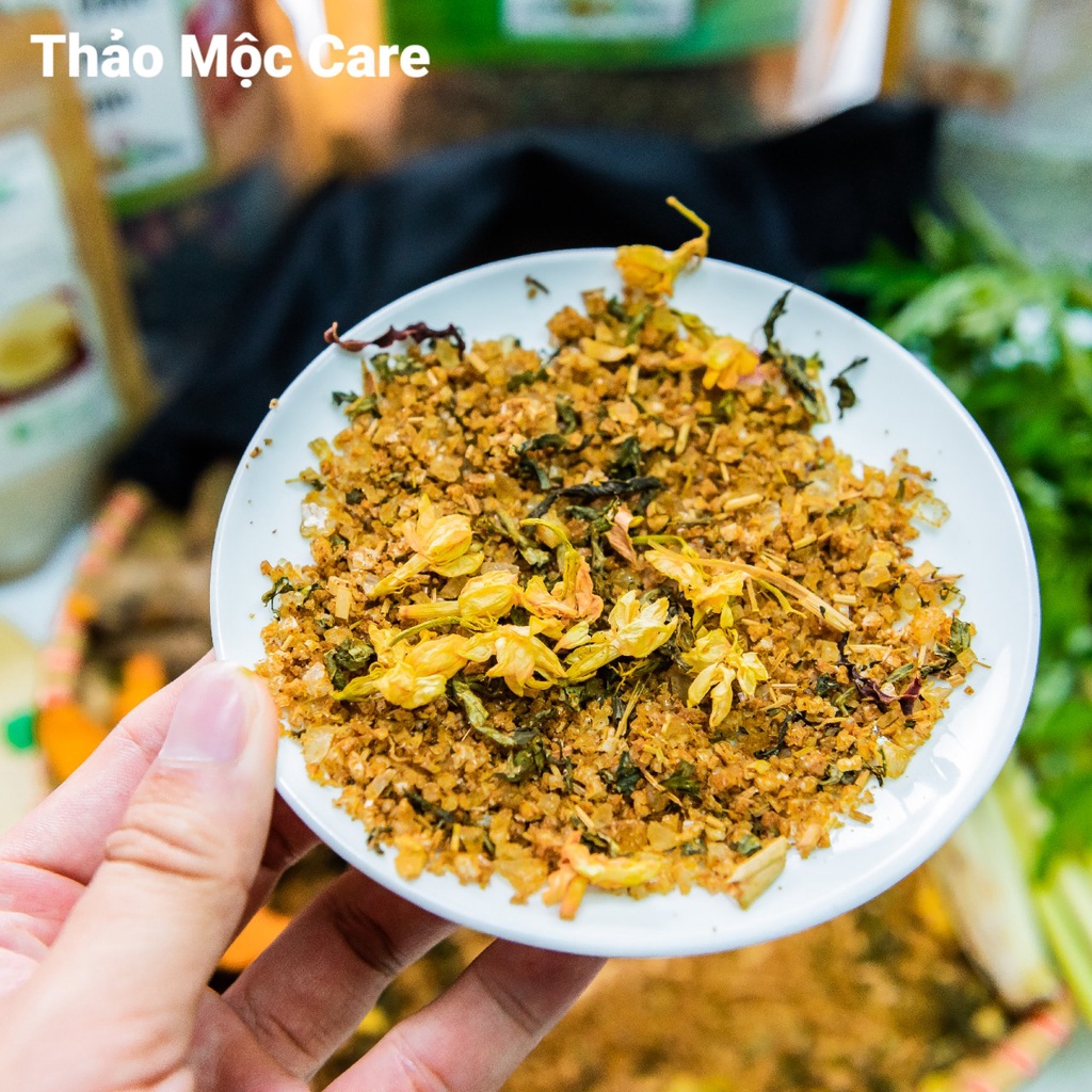 Muối thảo dược chườm bụng giảm eo sau sinh 1kg