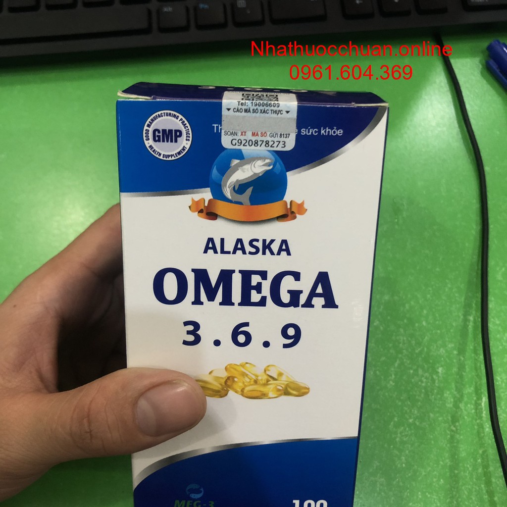 Alaska Omega 369 Gia Nguyễn (L/100 viên)