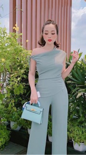 Sét áo trễ vai + quần lửng