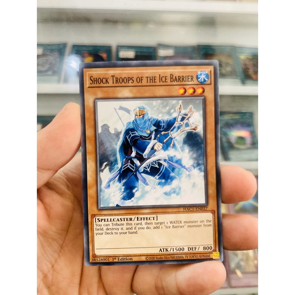 Thẻ Bài YugiOh! Mã HAC1-EN037 - Shock Troops of the Ice Barrier - Common - 1st Edition