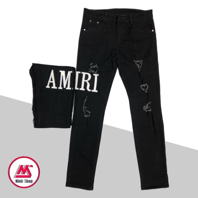 Quần Biker Amiri rách cực chất new 2021 - Quần bò nam ống côn - Quần jean nam | BigBuy360 - bigbuy360.vn