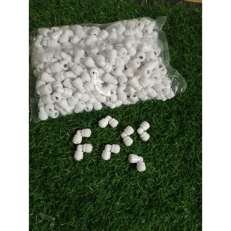 Cút goc nối nhanh phi 2 đầu phi 6- máy lọc nước