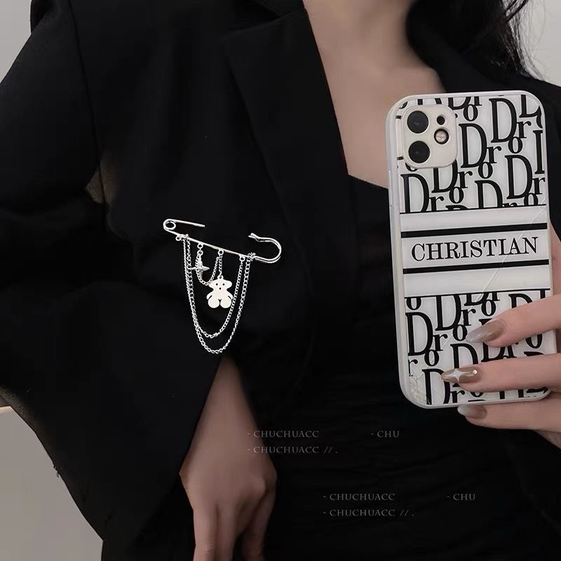 IF ME Trâm Cài Áo Hình Chú Gấu Dễ Thương Thời Trang Cho Nữ