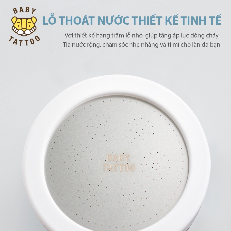 Miếng Innox Thoát Nước Thay Thế Cho Vòi Sen Tắm Lọc Nước BABY TATTOO