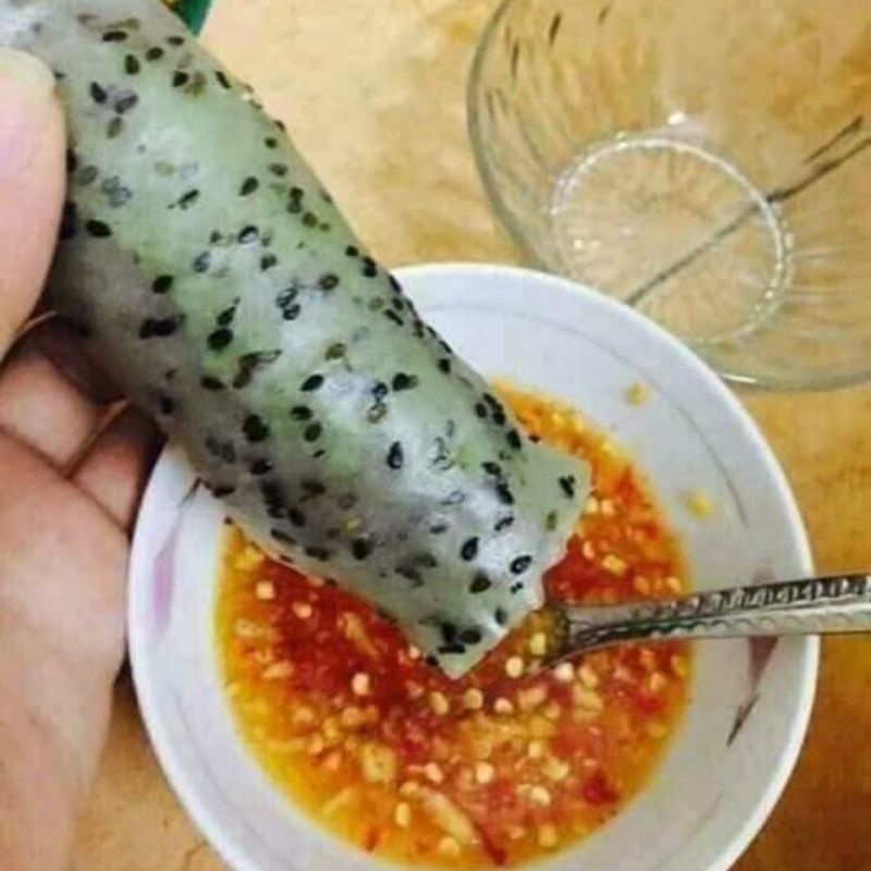 Bánh tráng nhúng mè đen Ninh Thuận 2,1 kg