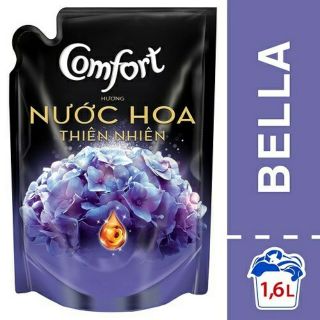 Nước xả vải Comfort Hương Nước Hoa Thiên Nhiên Bella túi 1.6L