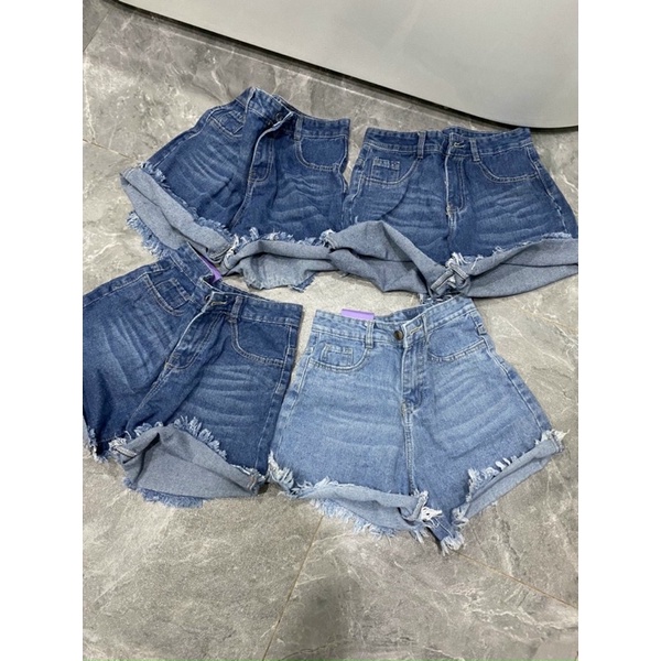 Quần short bò nữ mặc lên siêu xinh(Hàng có sẵn)